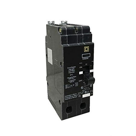 SCHNEIDER ELECTRIC Miniature 120/240-Volt 50-Amp QOB2501021 Molded Case Circuit Breaker 600V 45A SCHNEIDER ELECTRIC Miniature 120/240-Volt 50-Amp QOB2501021 Molded Case Circuit Breaker 600V 45A